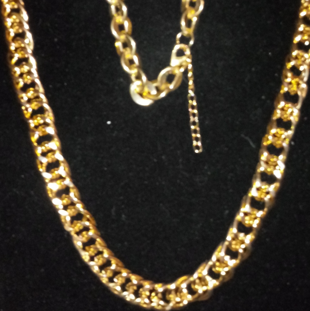 Mens necklace and bracelet